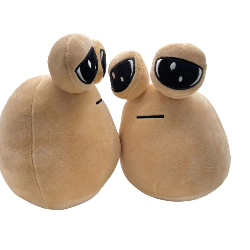 Anime Game The Maw My Pet Alien Pou 22Cm Kawaii Cartoon Plush Toys Children Birthday Xmas Gifts