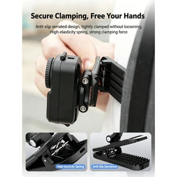 Forte clip magnetica per zaini per action camera, montaggio sicuro borse e superfici metalliche K1KF