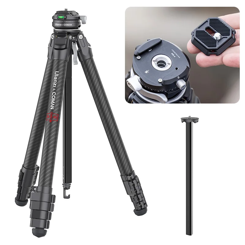 Ulanzi Zero F38 Lightweight Travel Tripod Full Carbon Fiber 
