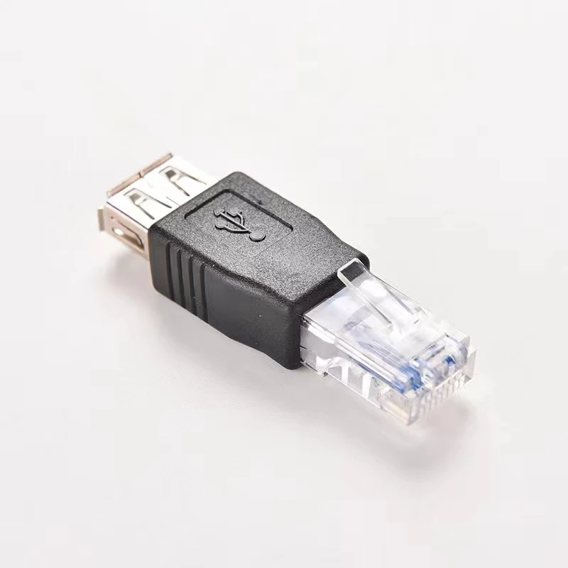 Network Cable Port To Usb Connector USB Connector USB Connector To Rj45 Network Cable Connector USB Connector To Crystal Connect