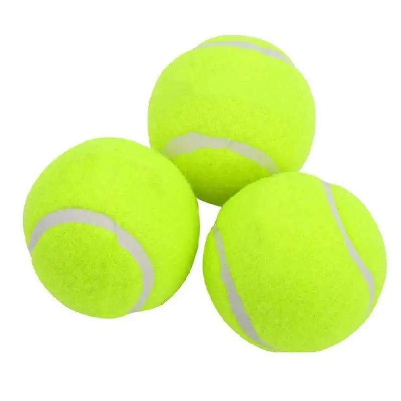 5pcs/10pcs New Tennis Balls Professional Reinforced Rubber Shock Absorber High Elasticity Durable Training Ball for Club School