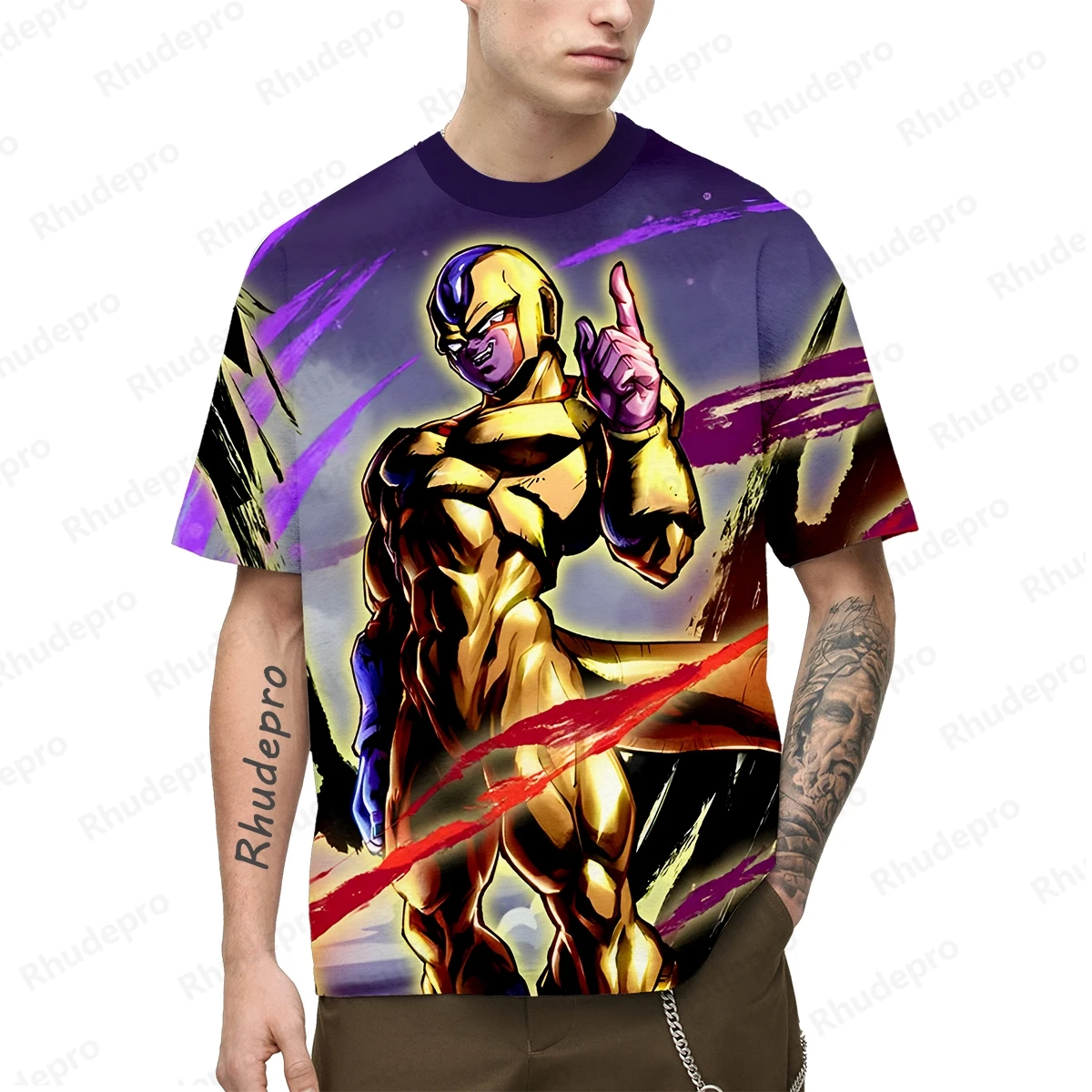 Japan Anime Z Cosplay Goku 3D Printed Men's T-shirt Children's Street Leisure Sports Top Unisex