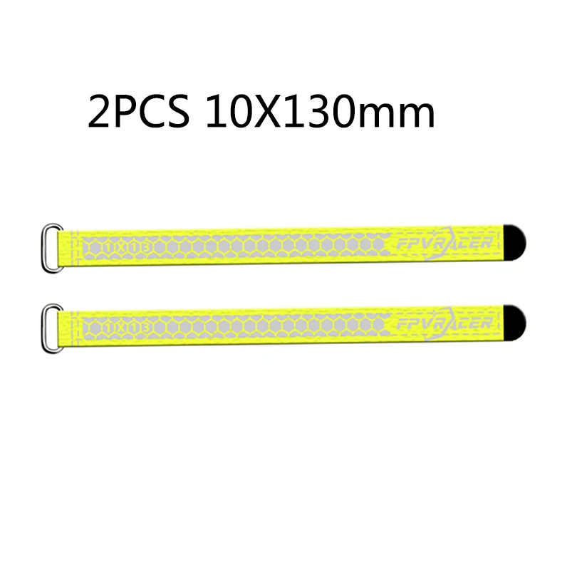 2PCS FPVRACER Kevlar Naht & Polyester 300D RC Batterie Strap Metall Schnalle für FPV Racing Freestyle Long Range Drohnen DIY Teil – Detail 2