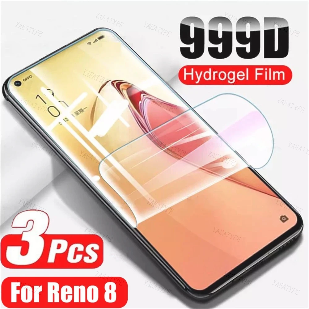 

3Pcs Hydrogel Film Screen Protector For Oppo A17 A17k A77 A97 A58 A1 A78 A57 A16e A76 A96 A57s A17 A17k A2m A2X A18 A38 A58