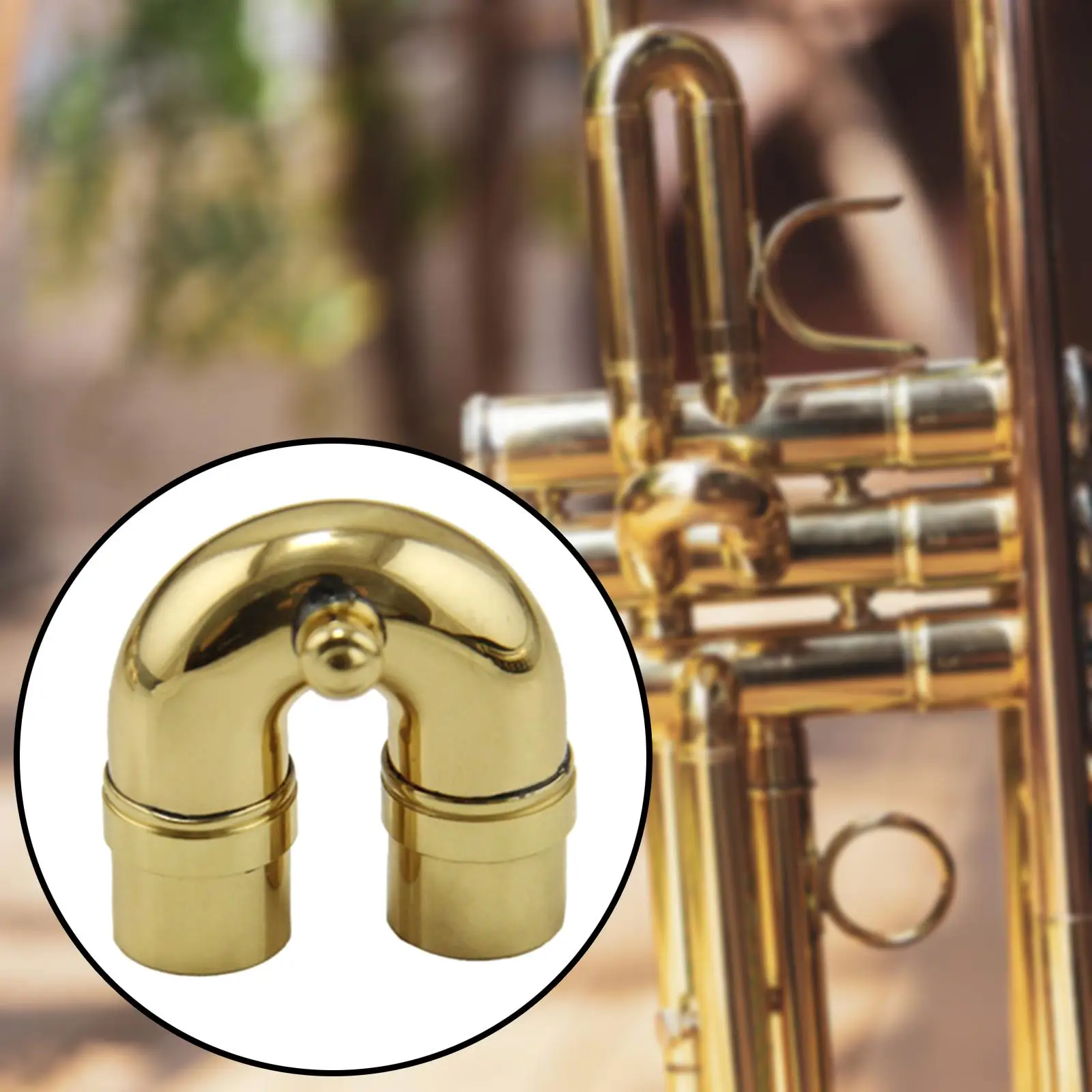 Trumpet Bend Neck Saxophone Elbow Bend for Woodwind Instrument Accessories