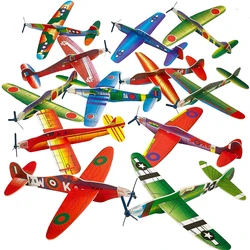 Children's DIY Hand - Throw Flying Glider Planes - Outdoor Fun Toys and Party Favors (12PCS Assorted)