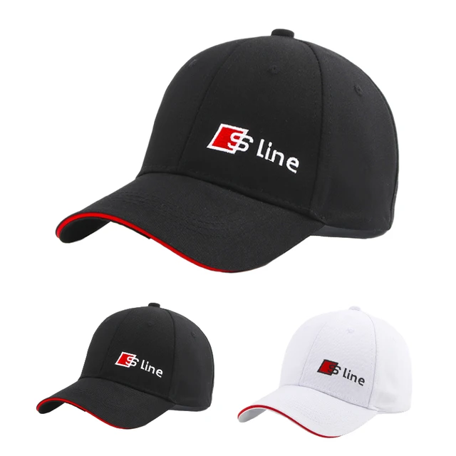 Casquette de Baseball en coton pour hommes et femmes, chapeau d'extérieur  pour moto, pour Audi Sline Logo femmes, Vintage, unisexe, Streetwear F1,  casquette de course, Hip Hop - AliExpress