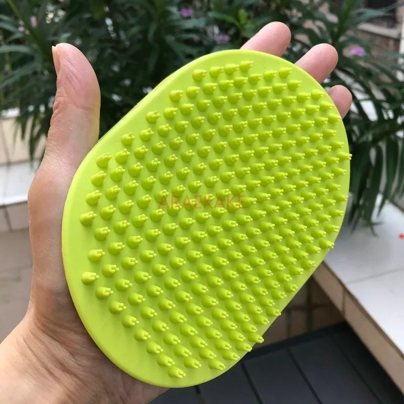 Pet size set, hand bath brush, dual-use, cat bath massage brush, cat dog dog cleaning brush