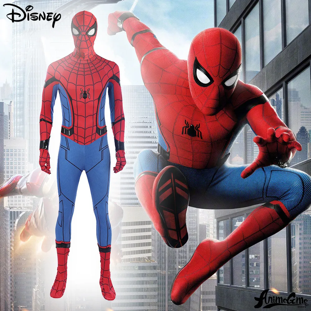 1:1cos, Spiderman, Disney, Anime, Spider-man:homecoming, Uniforme De  Batalla De Hermano Holandés, Ropa Con La Misma Ropa, Juego De Rol De  Superhéroes - Trajes De Cosplay - AliExpress
