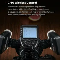 Godox MF12 MF12-K2 Flash TTL Macro Speedlite Flash 2.4 GHz Wireless Control Speedlight for Sony Canon Nikon Fuji Olympus Pentax 2