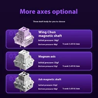 AULA WIN60 WIN68 HE MAX mechanical keyboard magnetic switch 8k polling rate RGB 0dead zone e-sports customizable gaming keyboard - Image 3