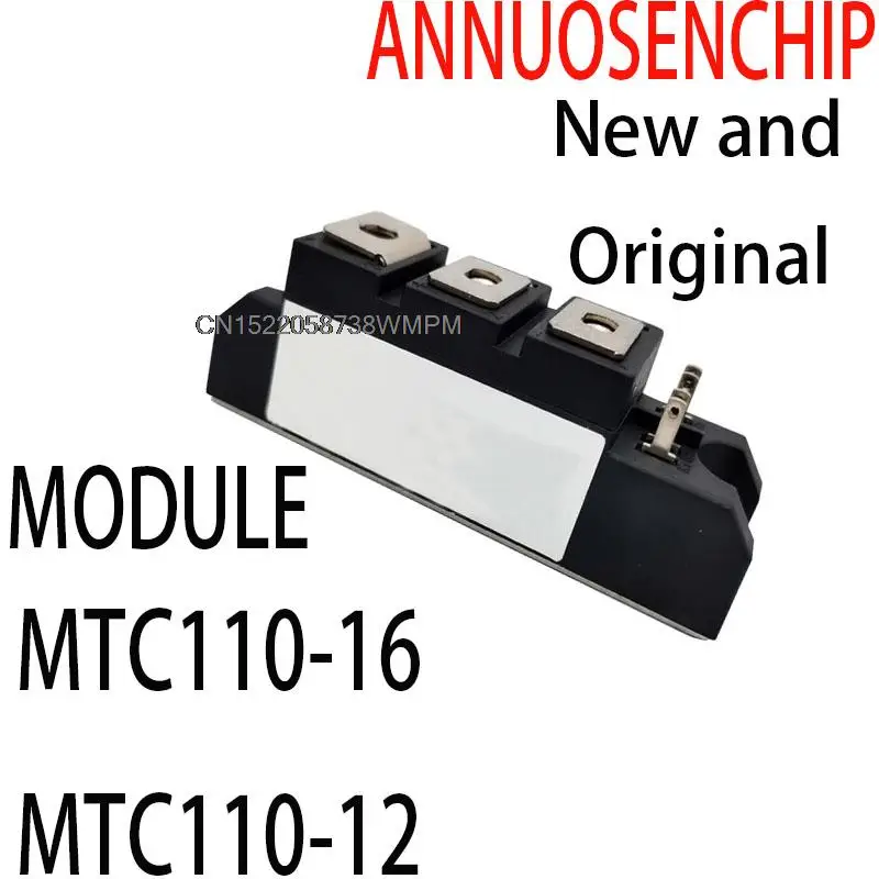 1PCS New and Ordinary thyristor SCR module MTC 110-16 12 110A 400-1600V NEW ORIGINAL MTC110-16 MTC110-12 MTC180-18 MTC55A-2000V