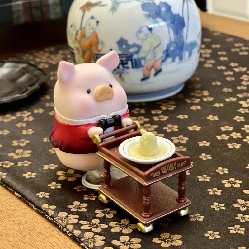 

Lulu Pig The Pig Restaurant Series Blind Box Kawaii Animal Mysterious Surprise Box Figure Model Pvc Doll Guess Bag Toys Gift