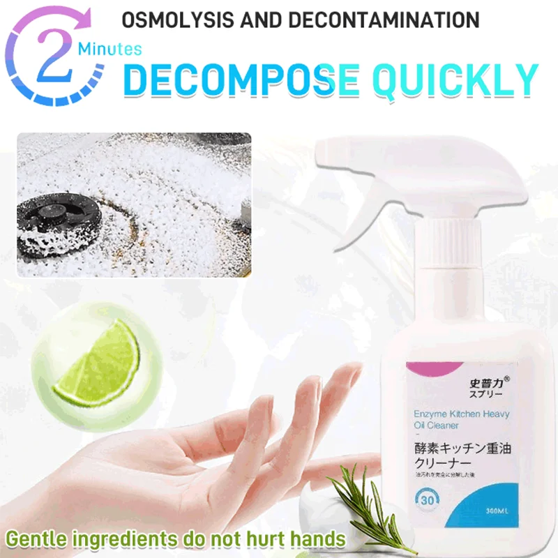 KitchenGreaseFoamCleanerCooktopCleanerFoamGreaseCleanerStain