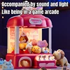 Children Mini Claw Machine Toys DIY Prizes Gashapon Plush Doll Arcade Crane Vending Machines Birthday Christmas Gifts for Kids 2