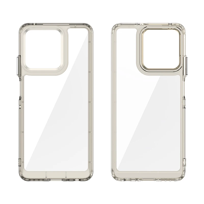 Transparent Colorful TPU Protective Case Cover