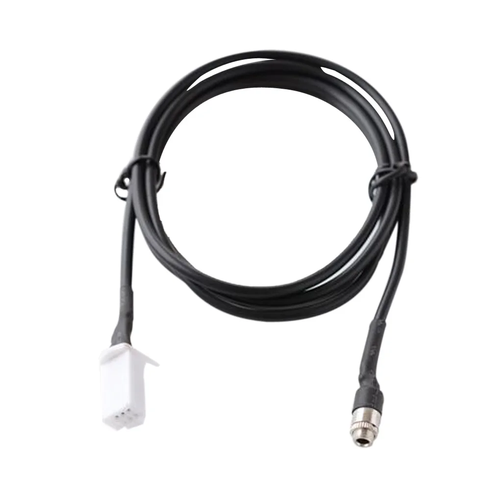 Car AUX Input 3.5mm AUX-in Audio Adapter Cable for Suzuki HRV Jimny