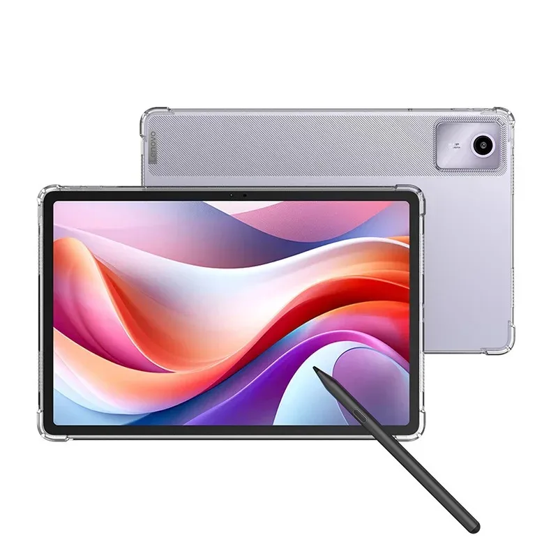 Transparent Soft Silicone TPU Tablet Case - Universal Fit