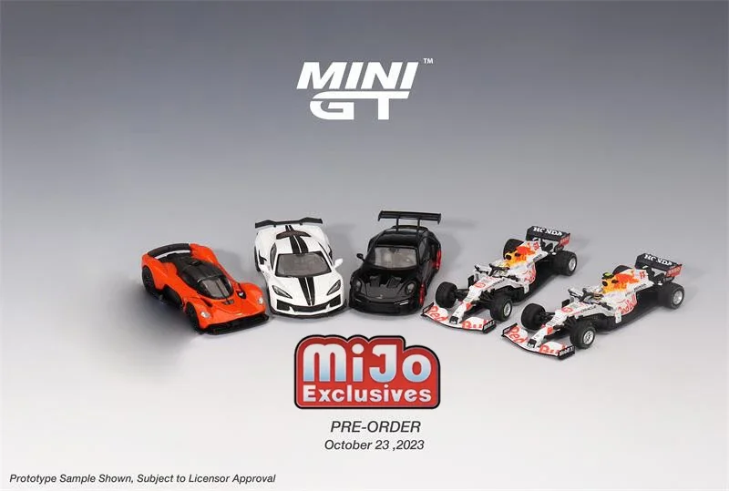 

PreSale MINI GT Mijo Exclusives 1:64 911 GT3 RS / Valkyrie Maximum / Z06 2023 Arctic / RB16B Model Car