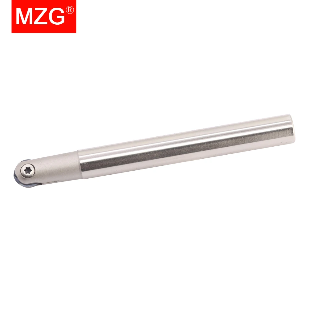 Carbide Reamer End Mill Cutter MZG T2139 C25 8R 4R 250 150 6R Carbide Insert Clamped Fast Feeding Alloy Round End Mills High-Speed Cutting Ball Milling Cutter