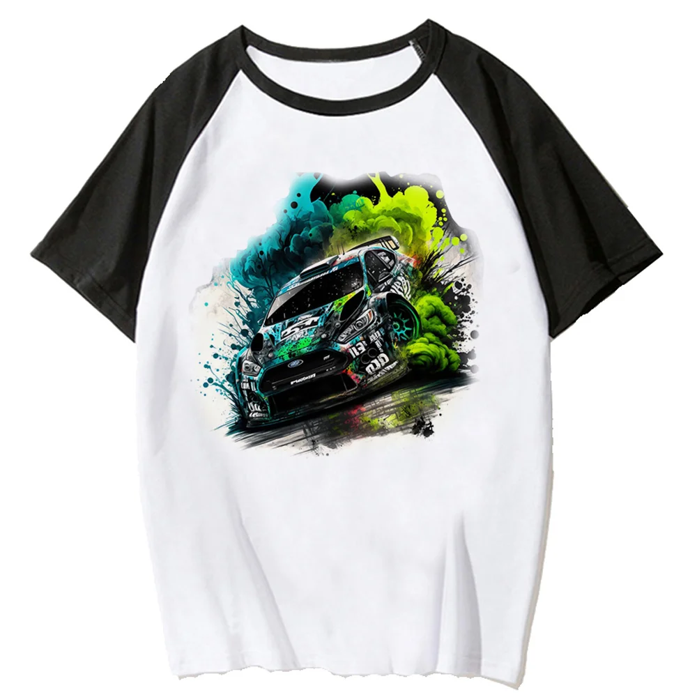 Ken Block 43 Top Uomo Harajuku Manga Divertente Maglietta Maschile Manga Abbigliamento