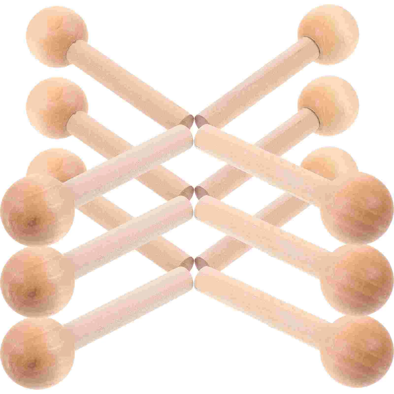 

10pcs Wooden Pegs Wood Pegboard Pegs Wood Pegs Hooks for Wood Pegboard Wall Organizer