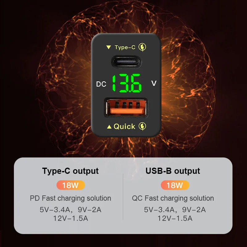SEAMETAL  USB C Ÿ PD ʰ   , Ÿ ޴    ÷, 12V