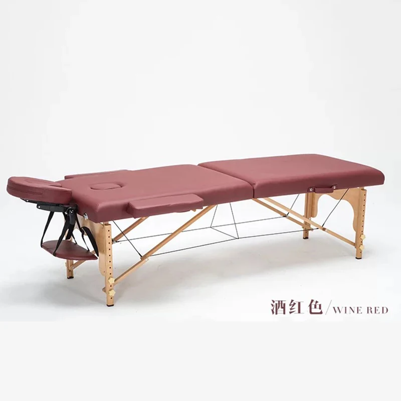Original folding Spa Massage Tables Salon Furniture Wooden massage bed portable acupuncture beauty physiotherapy tattoo Table