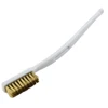 1PC Plastic Handle Brass Wire Brush Stainless Steel Nylon Metal Rust Cleaning Brush For Machine Polishing Dirt Cleaning 1