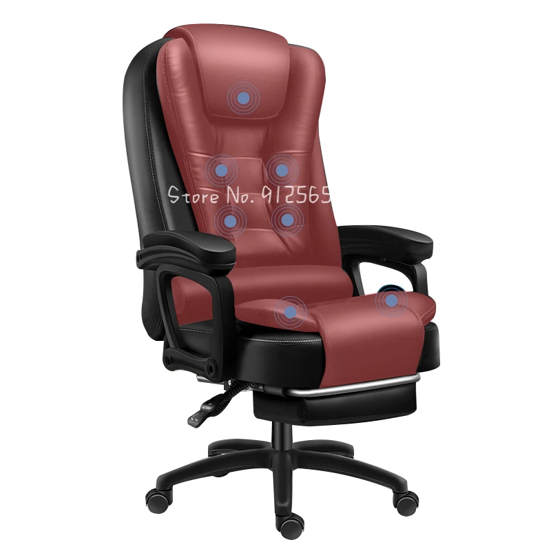 Sedia Da Ufficio Di Lusso Di Qualità Poltrona 080 Live Gaming Boss Silla Gamer Chair Can Lie Ergonomia Girevole In Pelle Sintetica Per Uso Domestico
