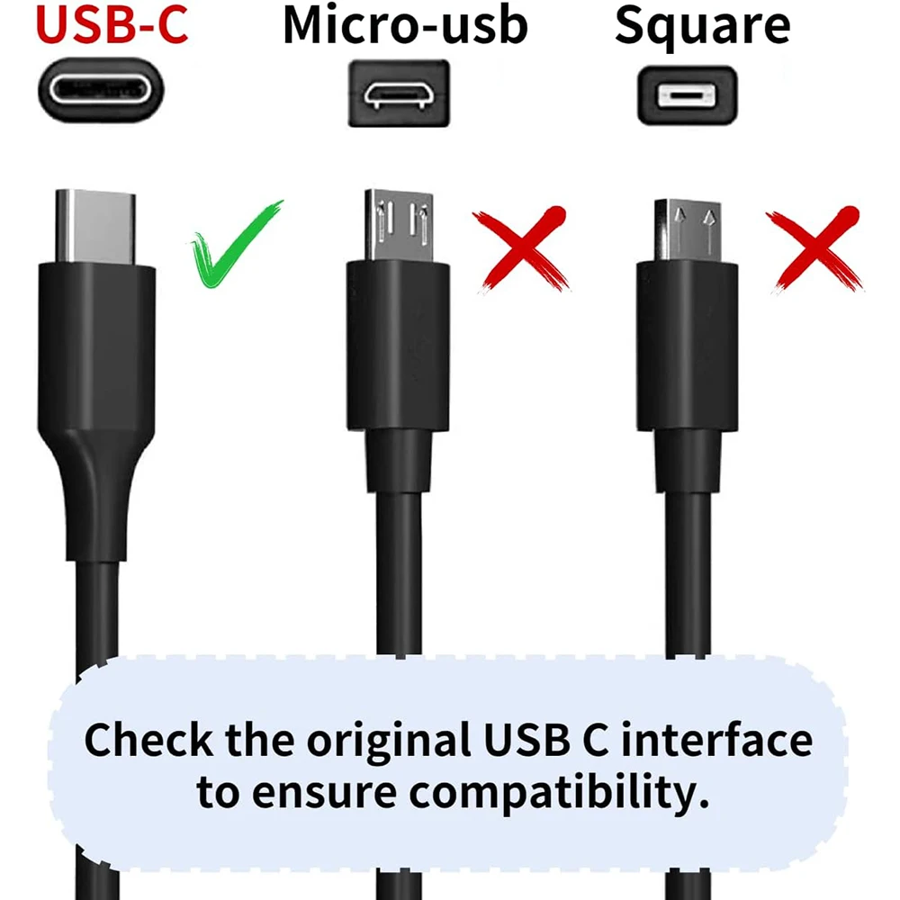 65W USB C Power Adapter Type C Power PD Wall Fast Charger For Mac Book Pro Dell Latitude Lenovo Huawei Matebook HP Laptops laptop charger power adapter