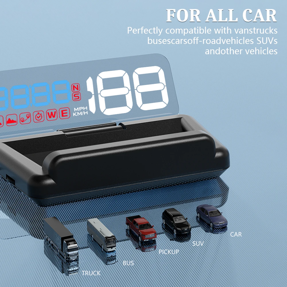 ZQKJ-T900 HUD GPS  ڵ  ӵ ÷  ÷, ڵ   ÷  ׼   