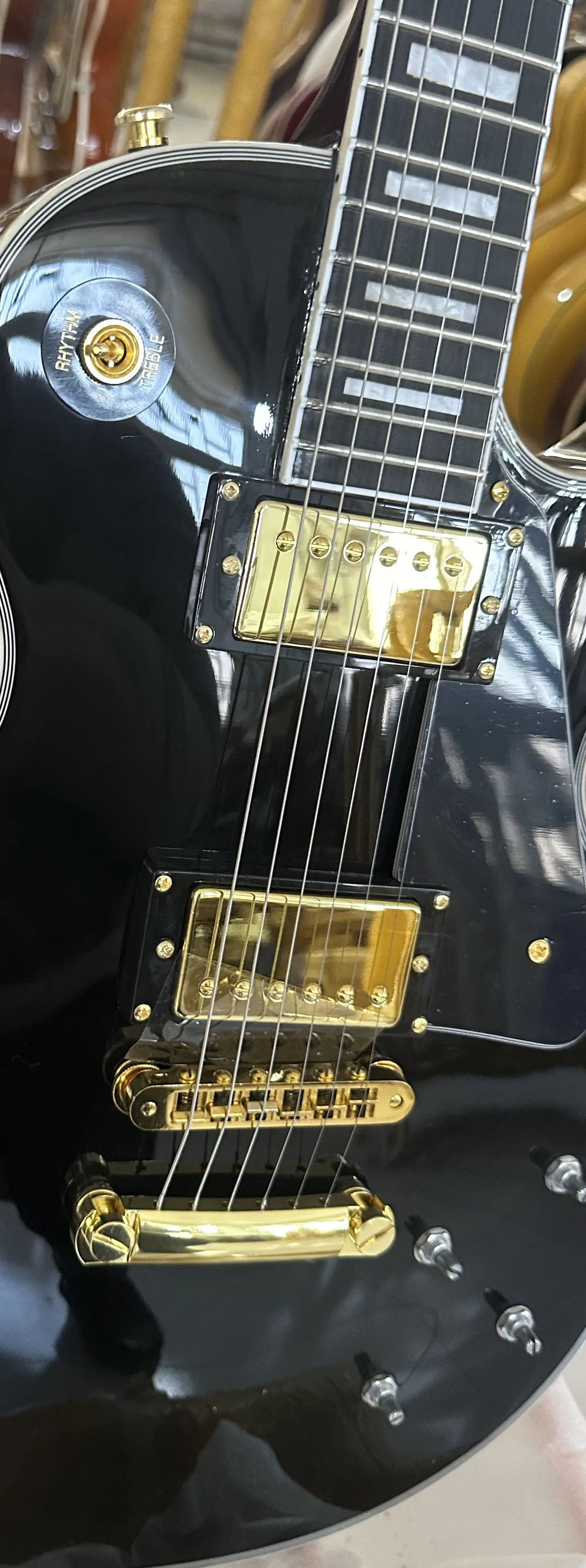 electric guitar ebony fingerboard+fingerboard binding gold accessories imported paint quick shipping free electric guitar electric guitar kit