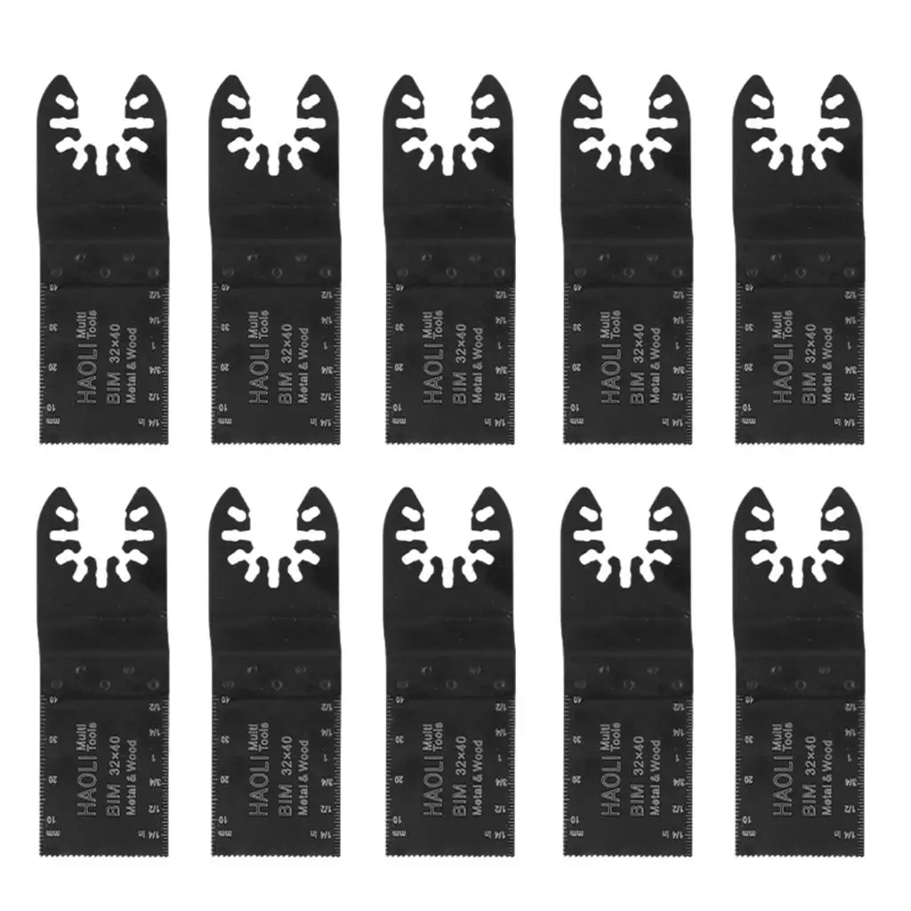 10Pcs Saw Blade, Multifunctional Universal Oscillating Bi Saw Blade Home