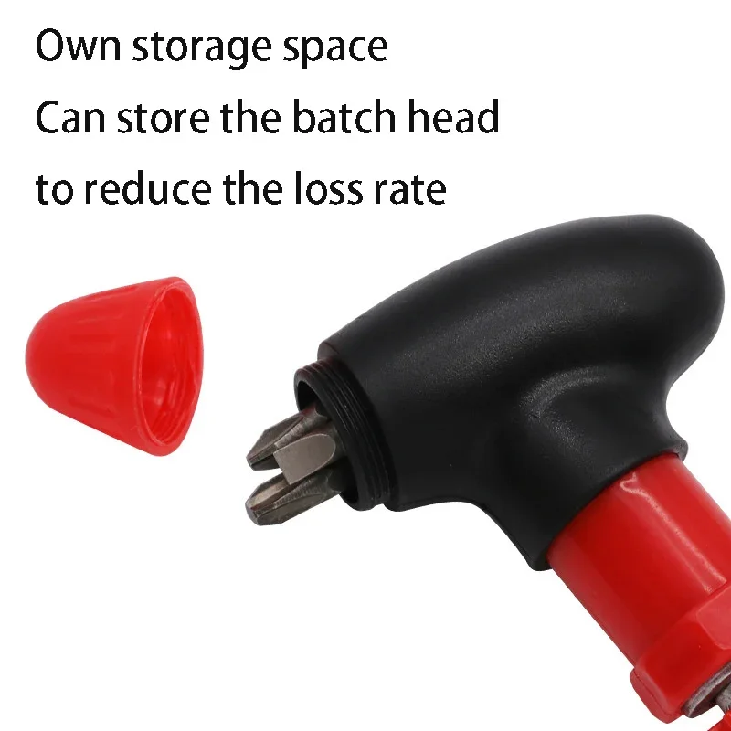 Manual T Type Ratchet Screwdriver Quick Bolt Driver Batch 6.35 Mm Rotate Forward Reverse