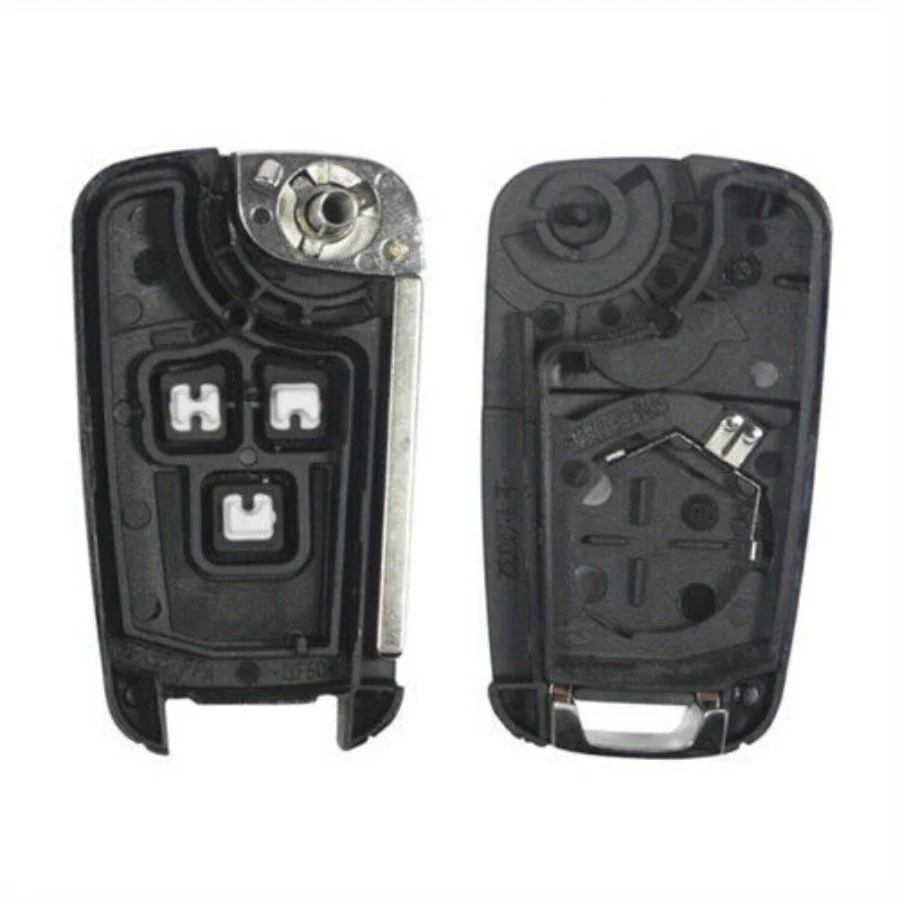 3 Button Remote Key Case Shell Blade For Chevrolet For Volt Sonic Cruze Camaro