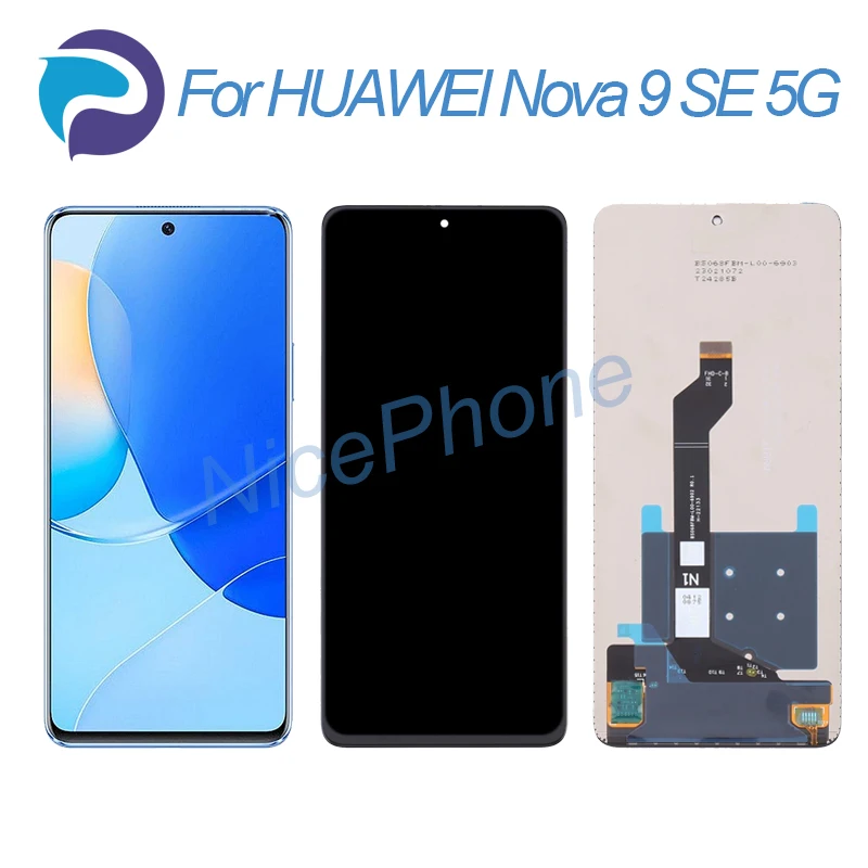 

For HUAWEI Nova 9 SE 5G LCD Display Touch Screen Digitizer Assembly Replacement 6.78" Nova 9 5G Screen Display LCD