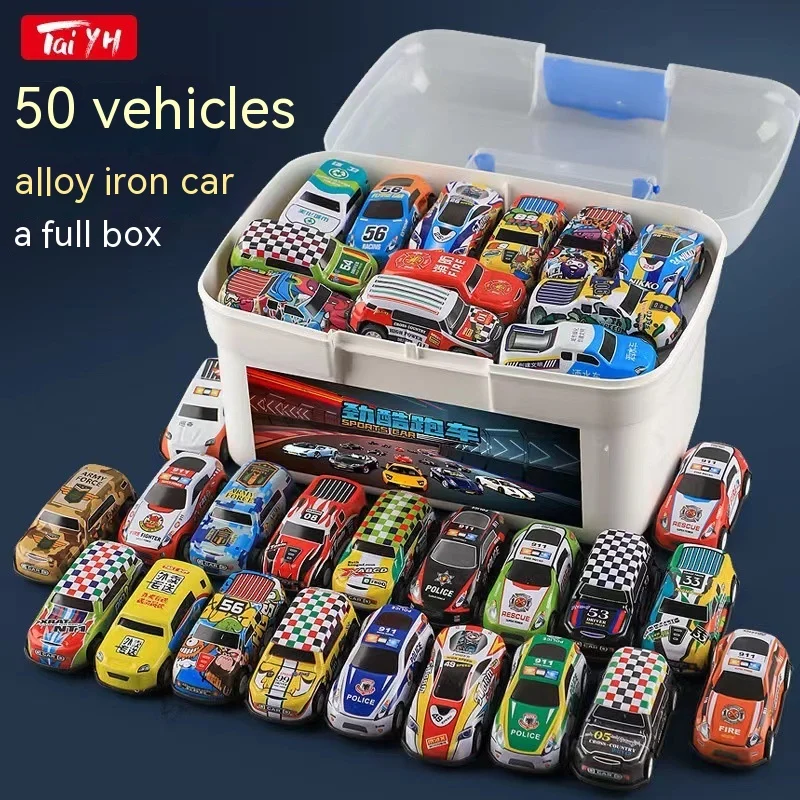 

Children's Mini Supercar Model Toy, Alloy Iron Sheet, Small Car Rebound Inertia Simulation, Small Racing Car, Boy Gift