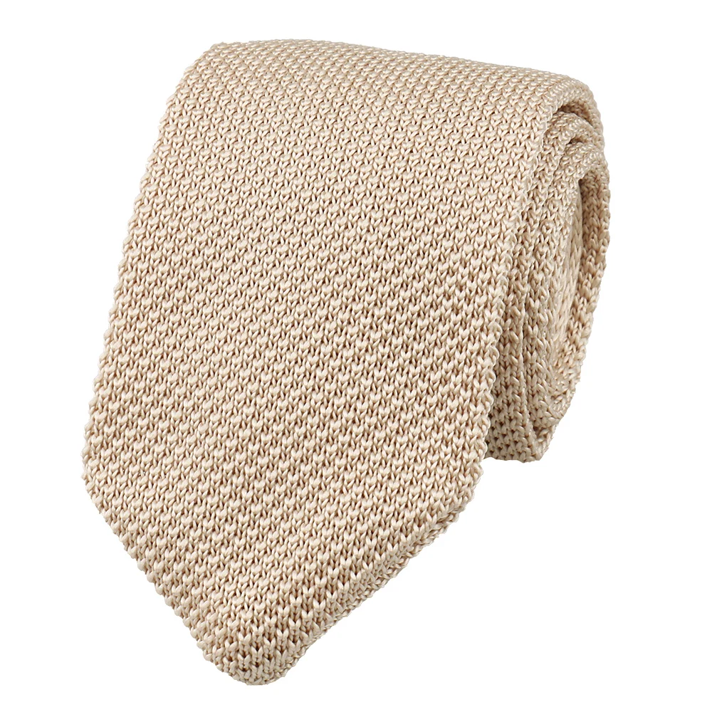 Knitted Ties Dark Blue Fashion Casual Skinny Necktie For Party Boys Girls Solid Colourful Knitted Neck Tie Narrow Slim Gravatas