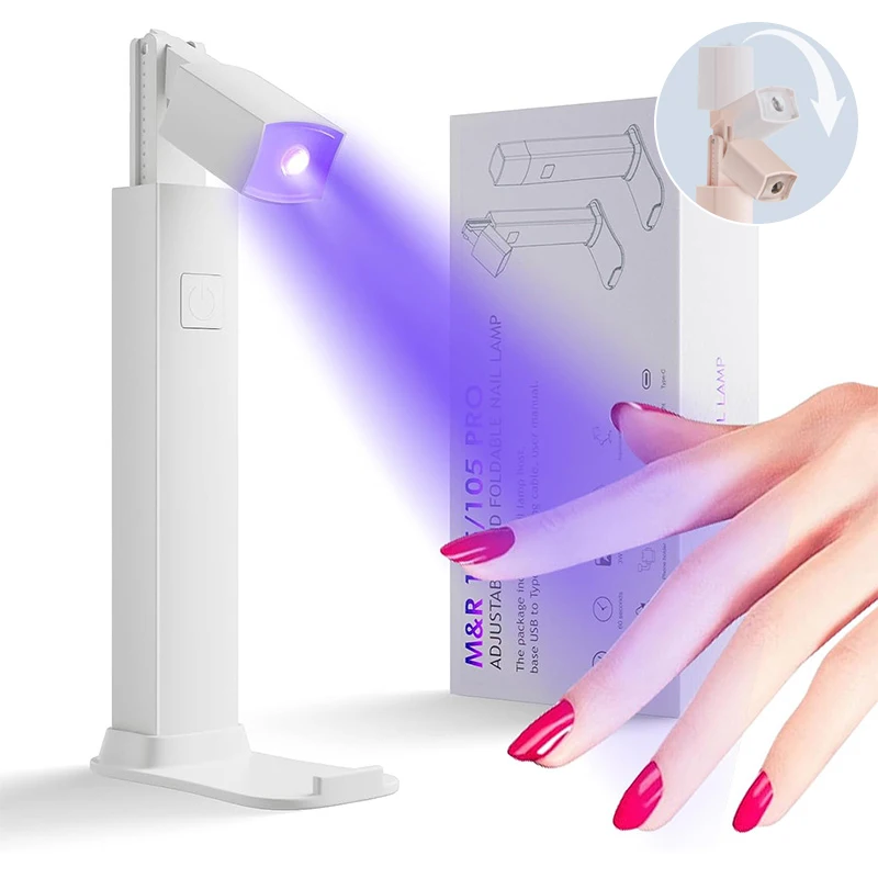 Portable Mini Nail Dryer Lamp UV LED Nail Light For Curing All Nail Gel Lamp Quick Dry USB Nail Art Tool Gift Home Travel Use