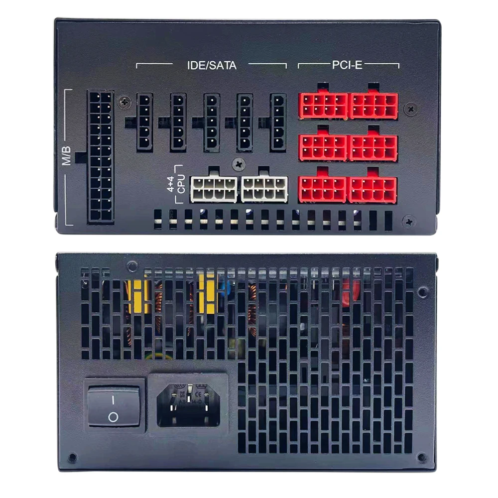 For HKC HKC-2000 2000W Gold Medal Module ATX Twin CPU Quiet Desktop Power Supply 100% Test Before Shipment 5 For HKC HKC-2000 2000W Gold Medal Module ATX Twin CPU Quiet Desktop Power Supply 100% Test Before Shipment - Image 3