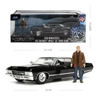 ⁦مجسم سيارة شيفروليه إمبالا 1967 سوبرناتشورال 21 سم | Supernatural 1967 Chevrolet Impala Sport Car 21cm⁩ - الصورة ⁦6⁩