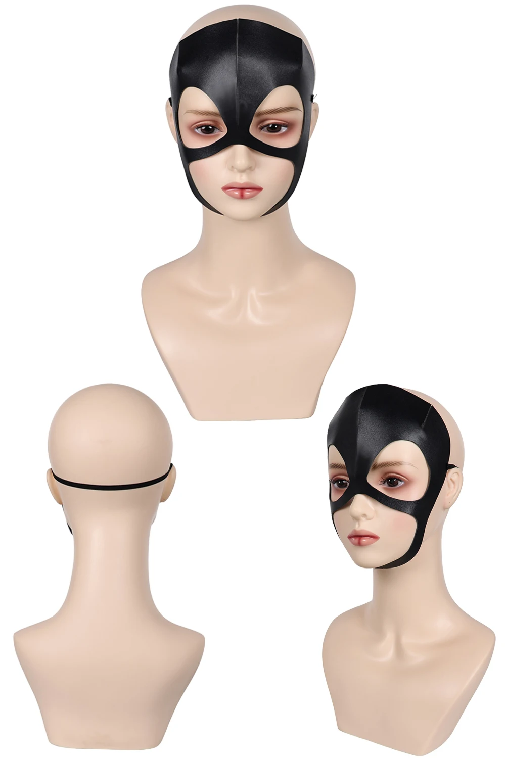 

2024 Movie Female Superhero Cosplay Julia Carpenter Latex Masks Helmet Masquerade Accessory Women Adult Halloween Carnival Props