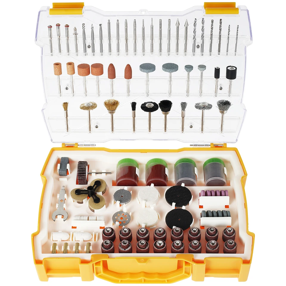 Kit D'accessoires D'outils 145pcs Pour Les Projets De Bricolage D'alimentation, De Polissage, De Ting Et Polyvalent Efficace