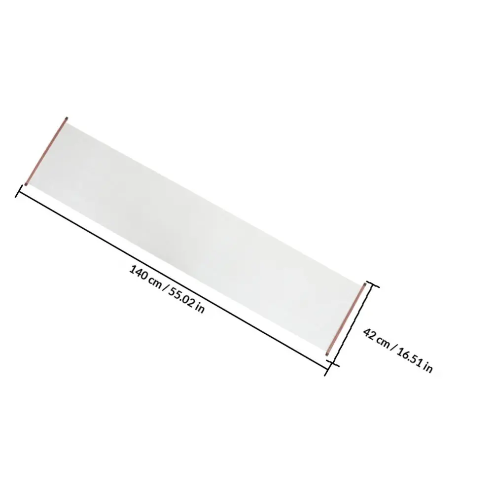 2Pcs 서예 물 쓰기 직물 재사용 가능한 모조 Xuan 종이 블랭크 연습 시트 브러시 스트로크를 위한 롤업 디자인