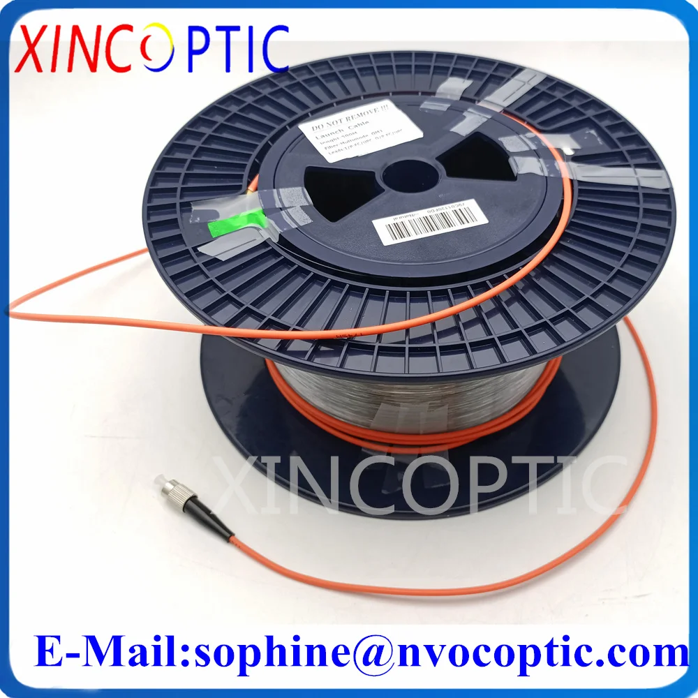 

0.5/1/2KM MM OM1 OM2 50/125,OTDR Dead Zone Eliminator,Fiber Rings,500/1000M FC/ST/LC/SC/UPC Fibre Optic Launch Cable Box