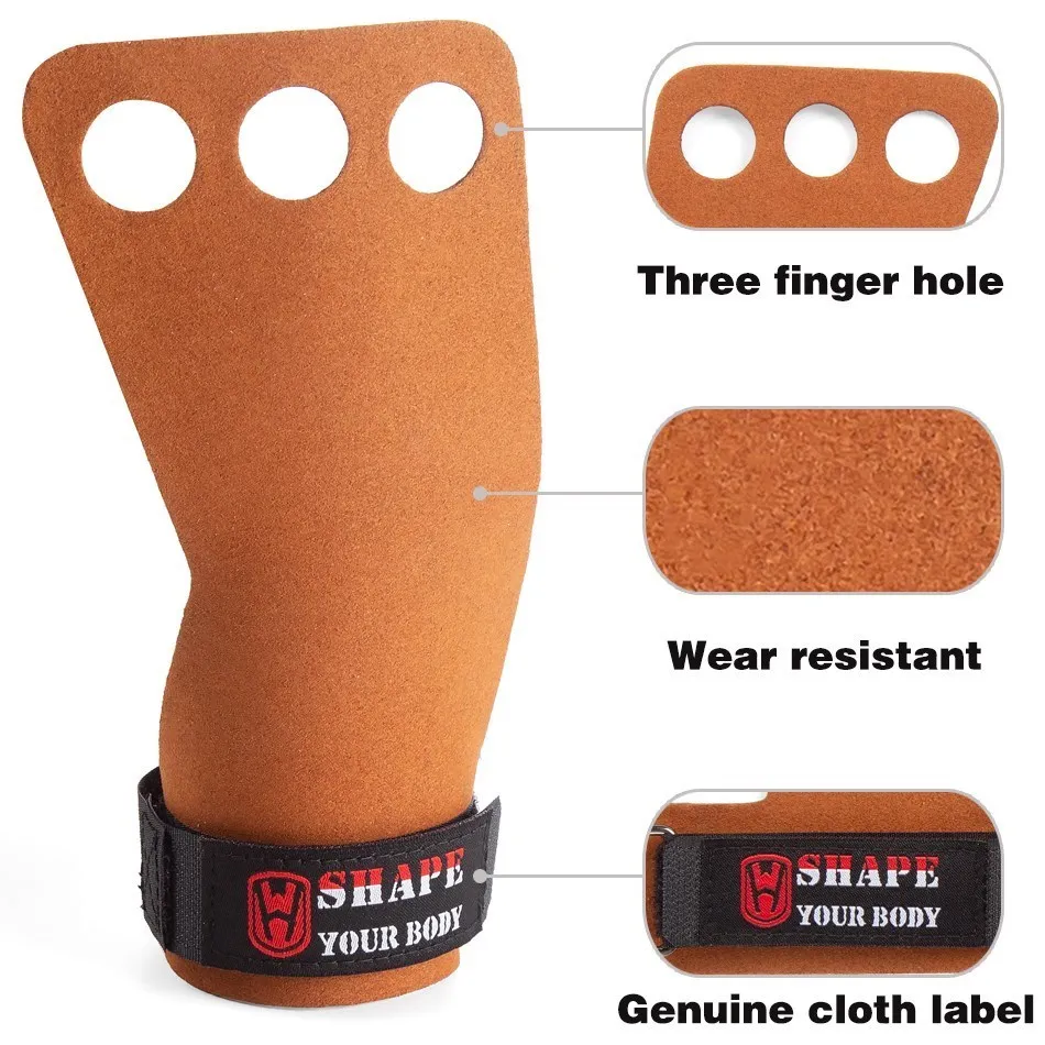 WOSWEIR-Gym Gloves for Horizontal Bar Weight Lifting Fitness Bodybuilding Training Sports Crossfit Workout Palm Protector