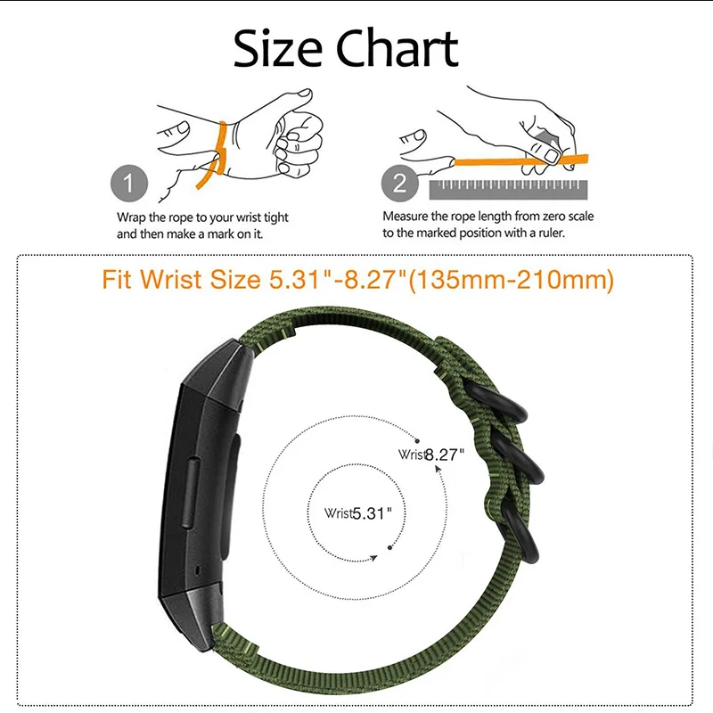 Fitbit Charge 6 5 용 스포츠 나일론 밴드 루프 Fitbit Charge 5 6 스트랩 용 시계 짠 팔찌 손목 교체