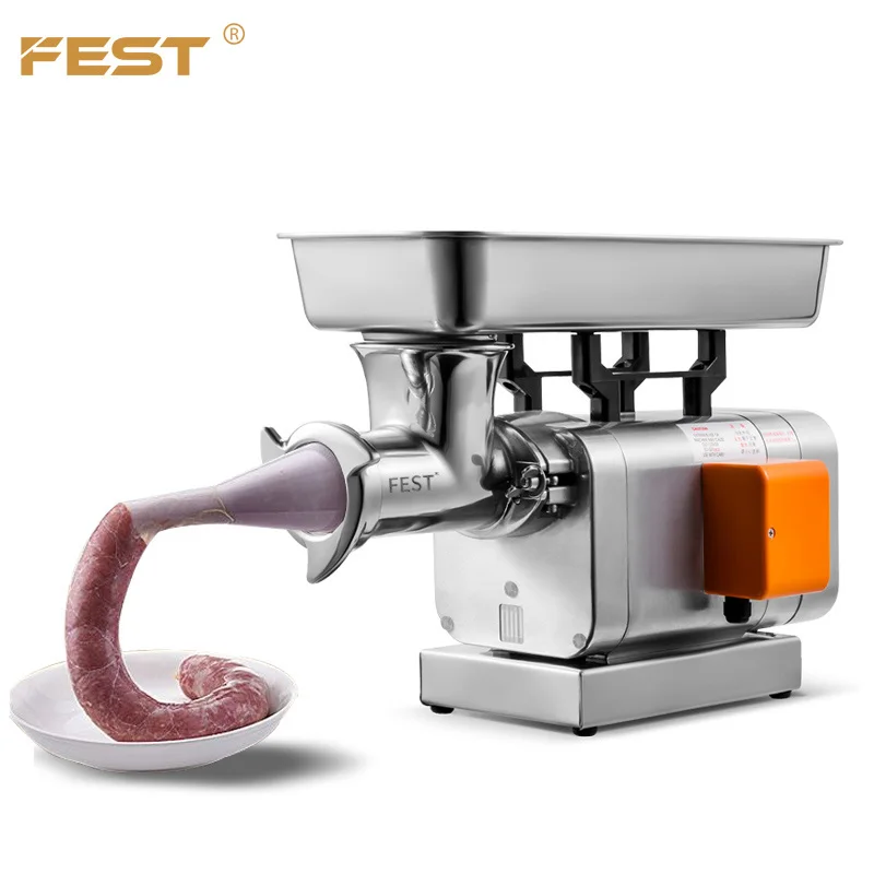 

Commercial Industrial Multi-functional Meat Mincer Industrial Frozen Meat Grinder Electric Meat Mincer Sausage Filler Stainless