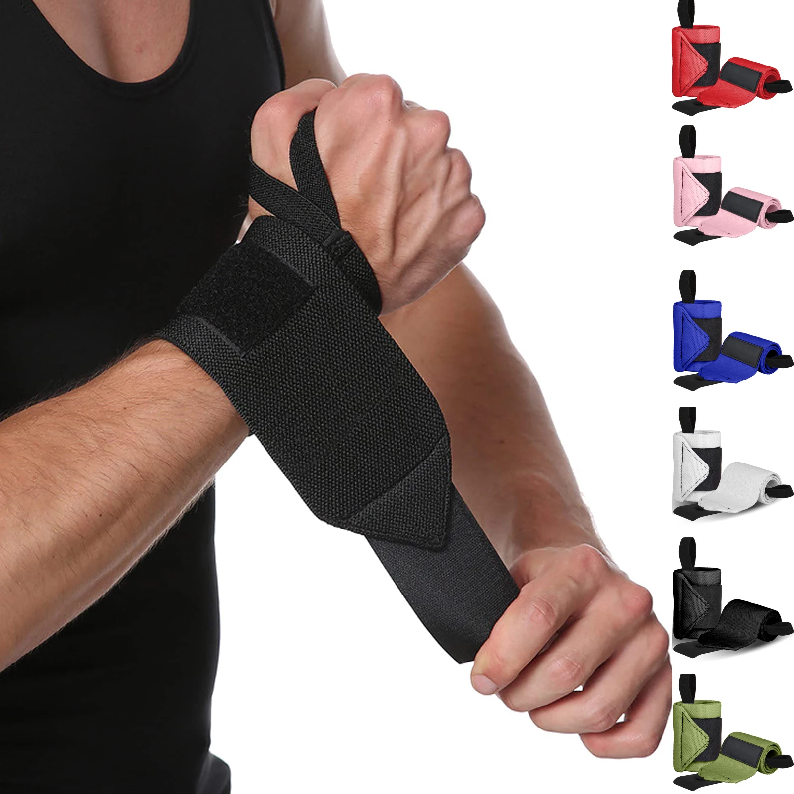 FitnessWristWrapsWeightLiftingGymWristStrapsCrossTraining